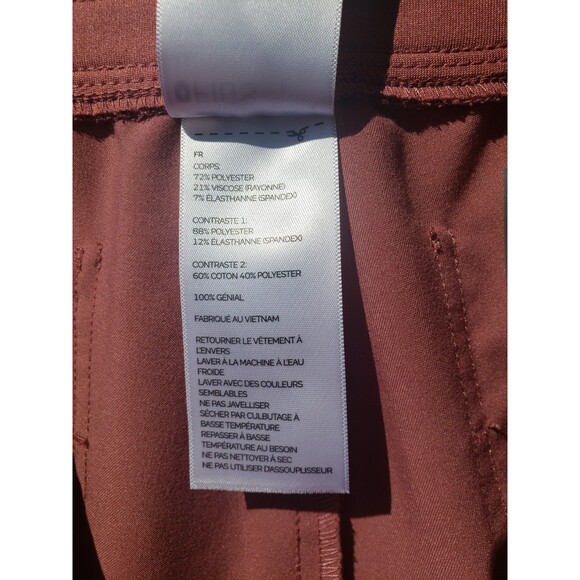 FIGS Technical Collection Zamora Jogger Mauve Women's Scrubs Pants Medium Petite - Picture 12 of 16